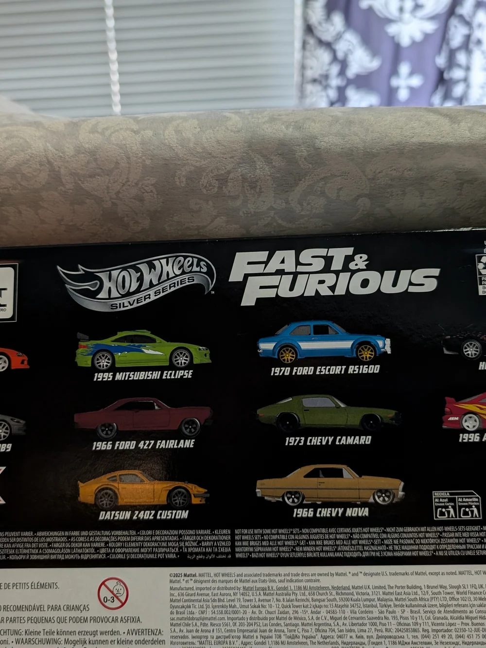 Hot Wheels Fast & Furious Red Toyota Supra Die-Cast Car